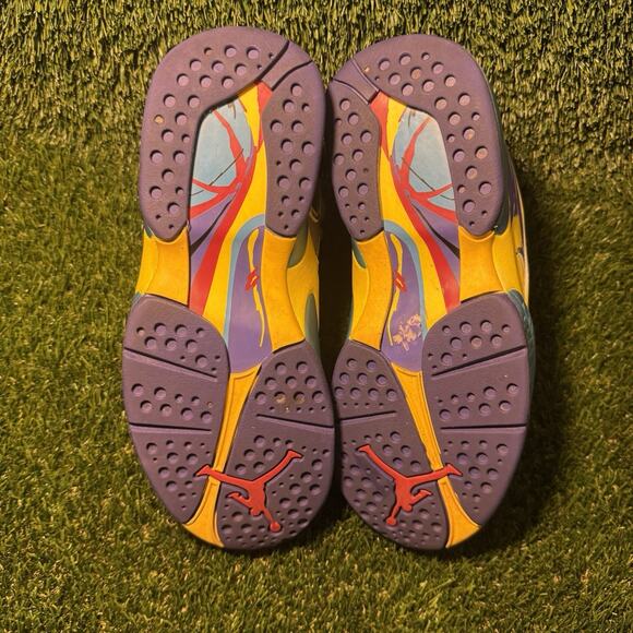 Size 6 - Air Jordan 8 Retro White Aqua W - Picture 4 of 6